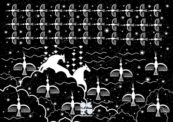 Ashava 45: "Two Horses, Flock of Stars"