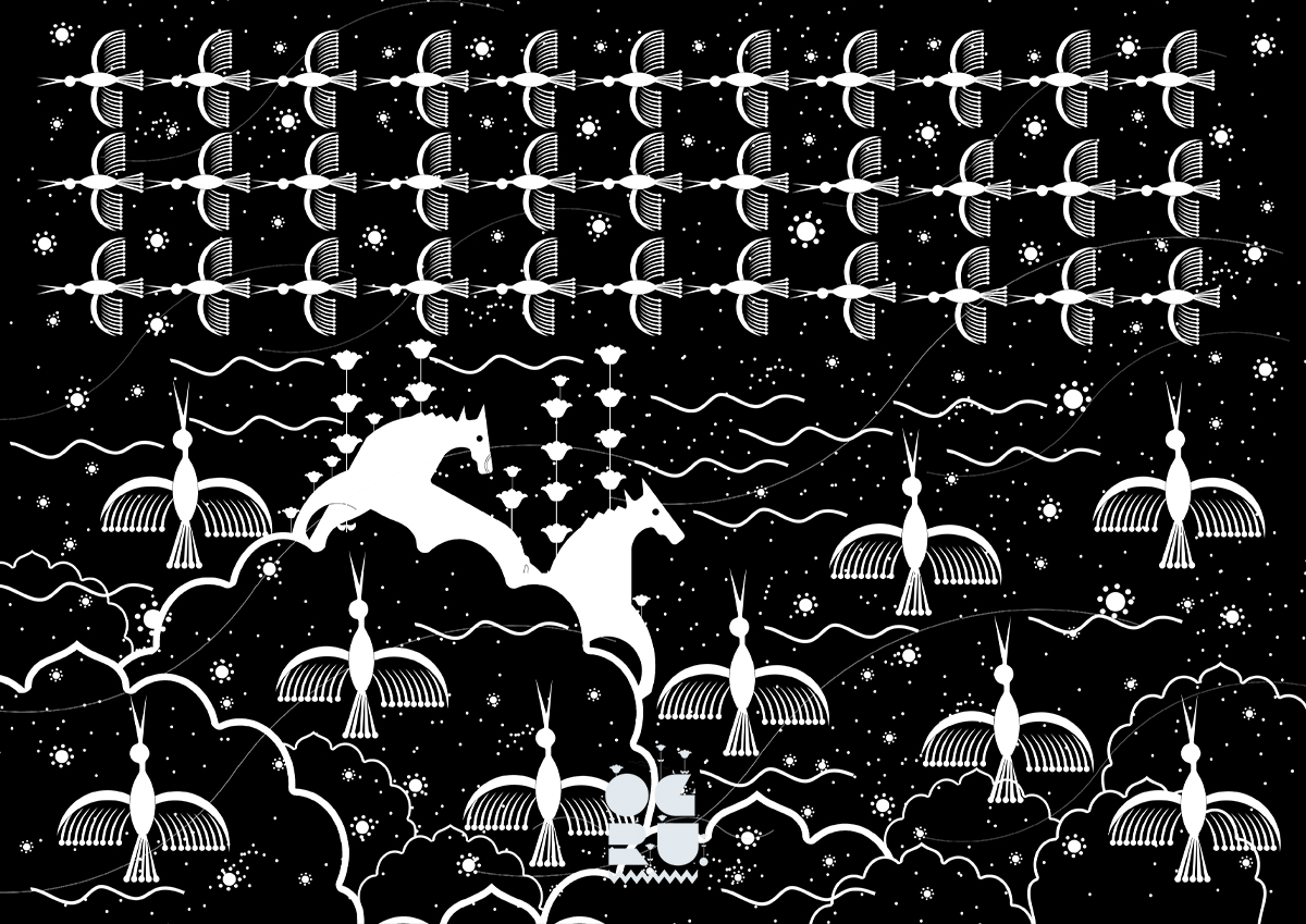 Ashava 45: "Two Horses, Flock of Stars"