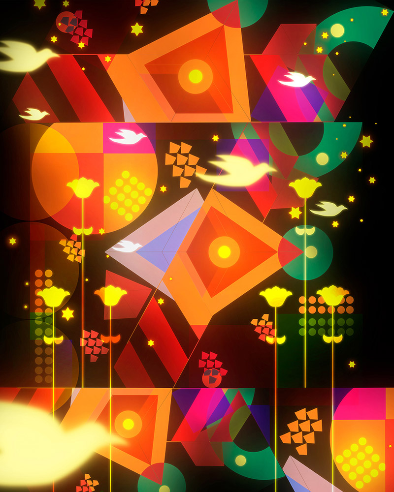 Bird King In My Garden – Shapeman, Bold Editions by OgruStudios
