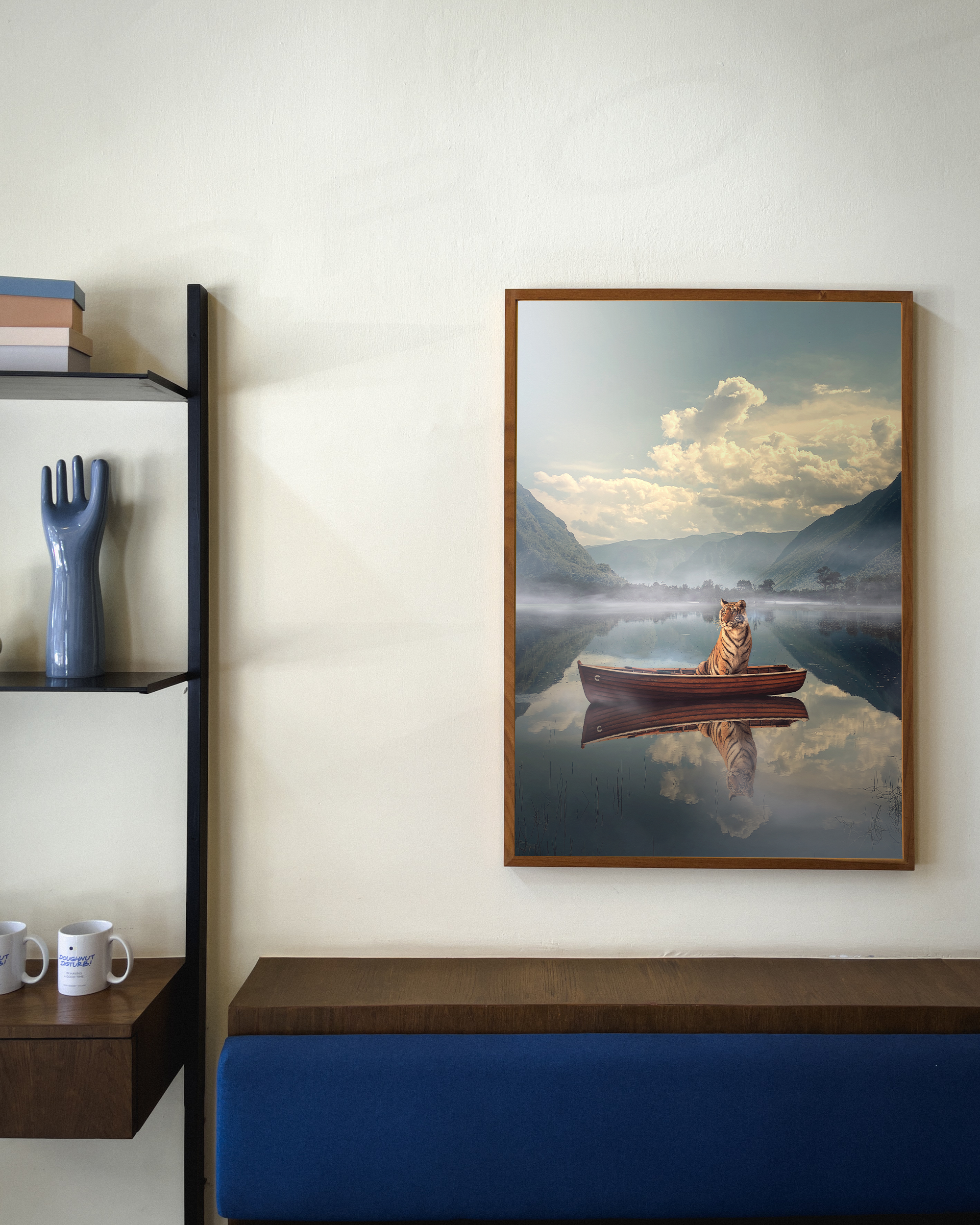 Long Way From Home framed wall art mockup 3 – OgruStudios digital art print