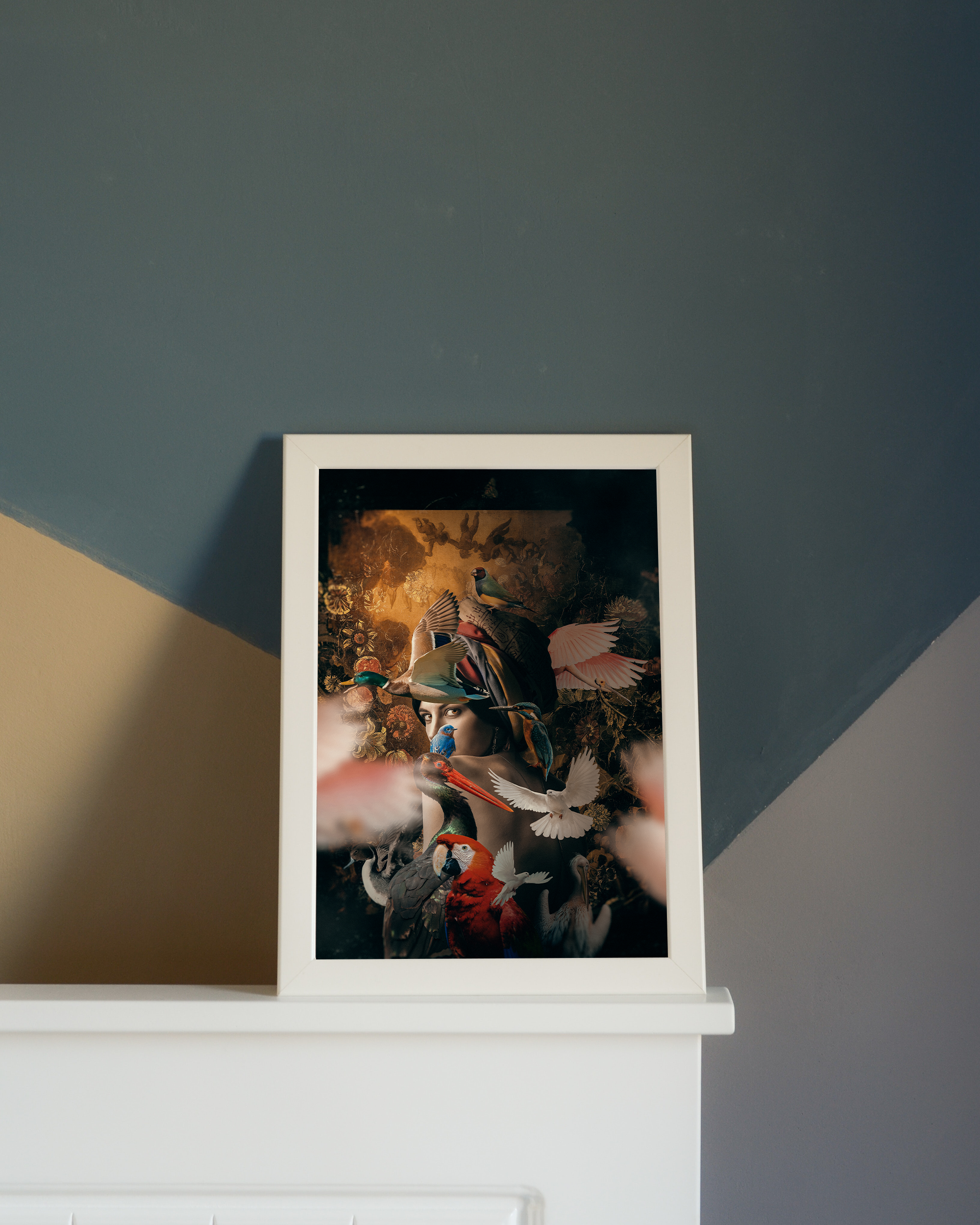 Pagan Rituals framed wall art mockup 1 – OgruStudios digital art print