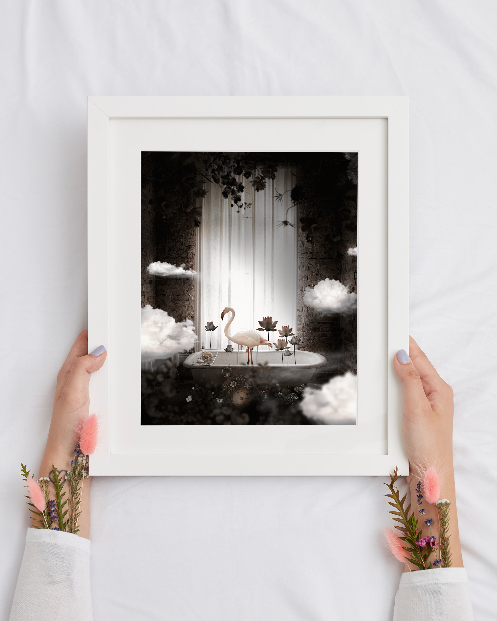 Refuge framed wall art mockup 2 – OgruStudios digital art print