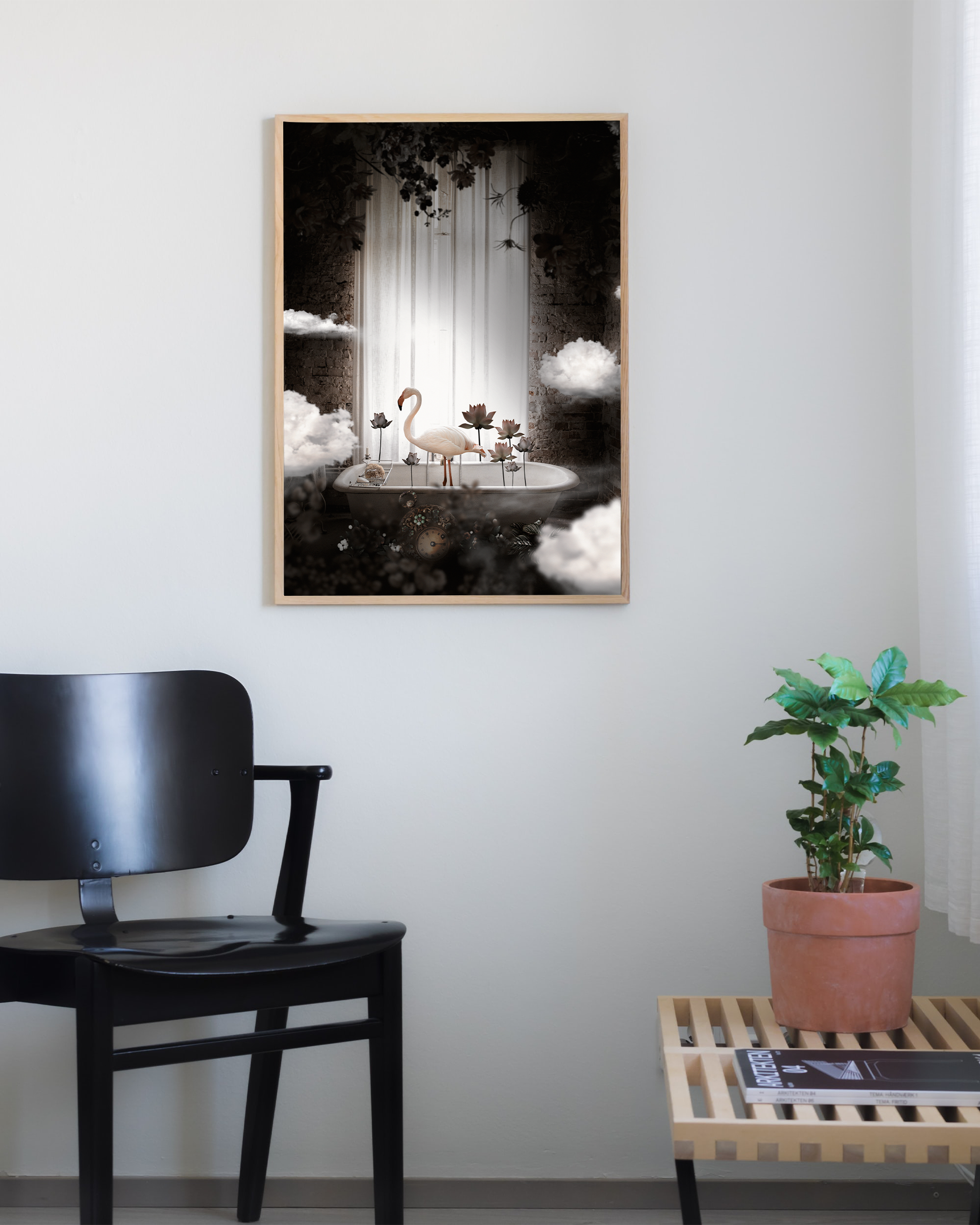 Refuge framed wall art mockup 3 – OgruStudios digital art print