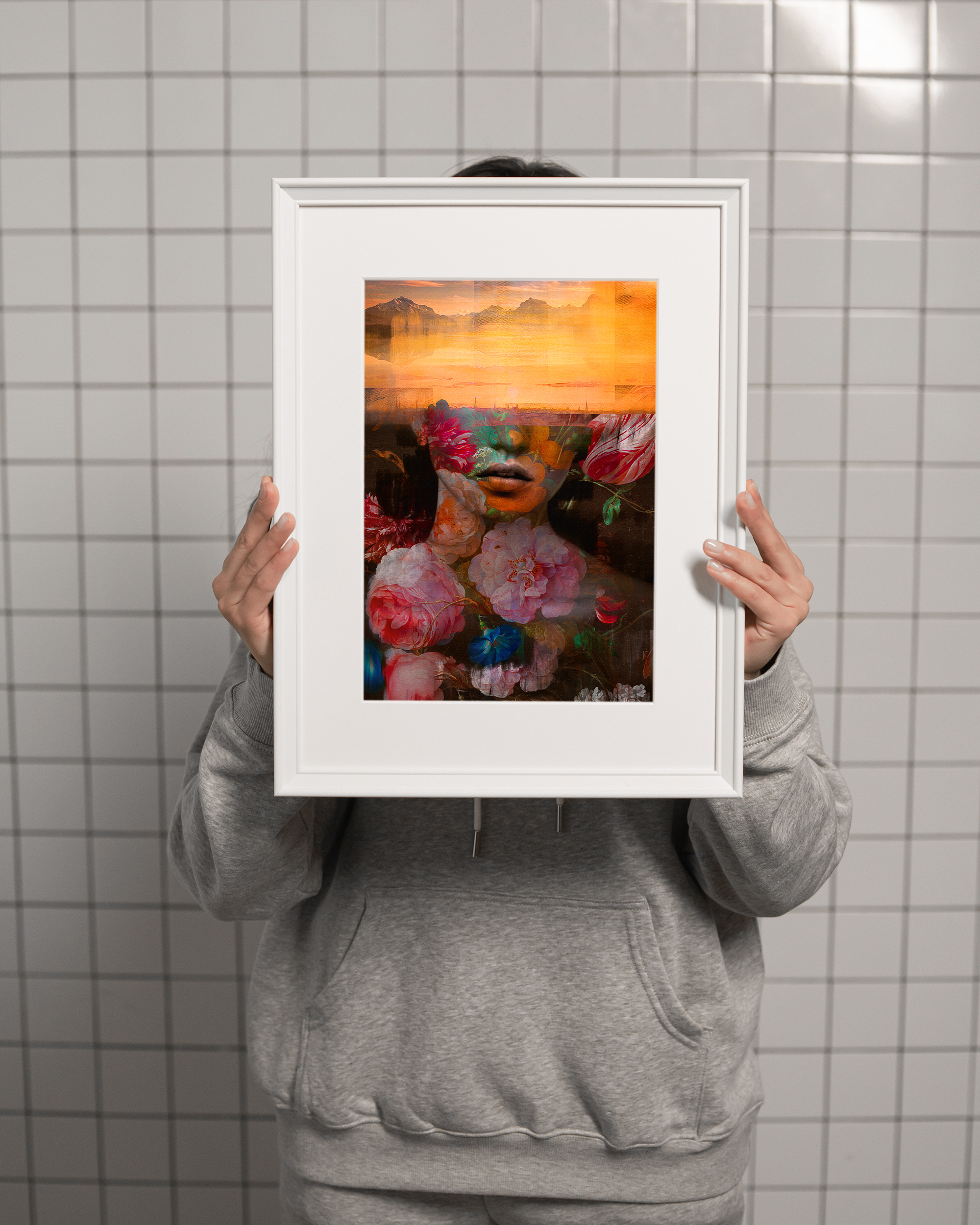 So Tell Me Who You Are framed wall art mockup 1 – OgruStudios digital art print